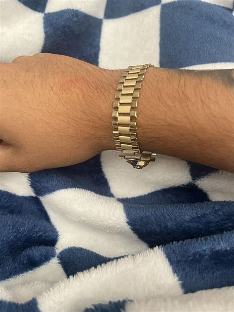 10k gold rolex bracelet